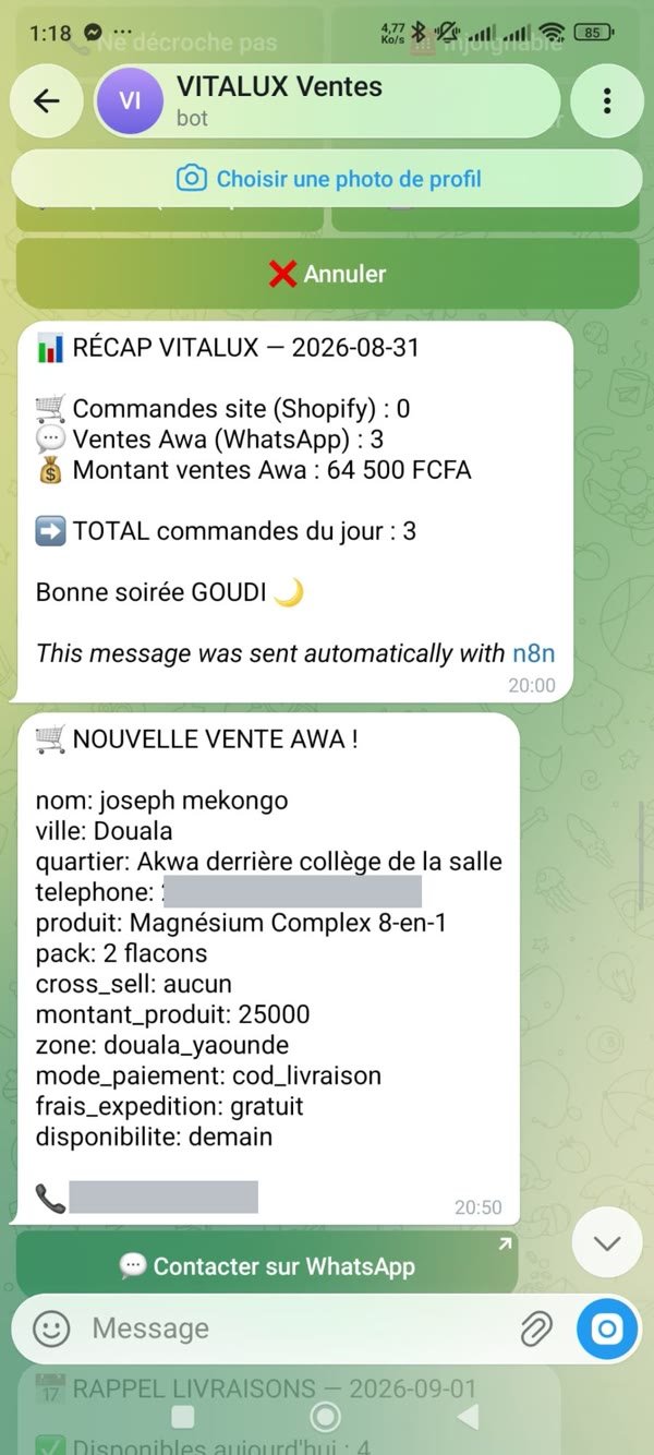 Récap du soir